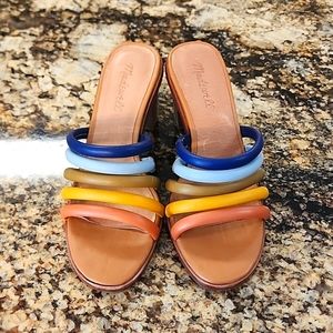 Madewell sandal heel size 7